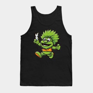 smoke and run Tank Top